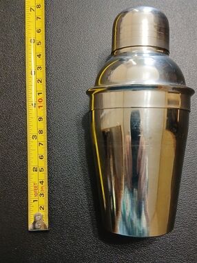 Mini Stainless Steel Cocktail Shaker - Silver